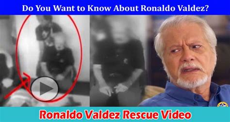 video ronaldo valdez rescue